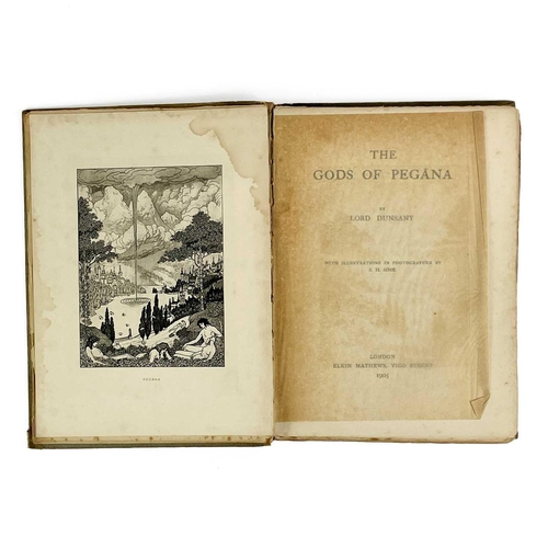 131 - Lord Dunsany (Edward Plunkett). Three first editions. 'Time and the Gods,' first edition, cloth back... 