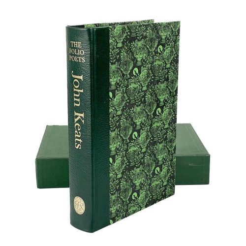 133 - FOLIO SOCIETY. THE FOLIO POETS - Wordsworth, Kipling, Coleridge and John Keats, each with cardboard ... 