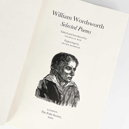 133 - FOLIO SOCIETY. THE FOLIO POETS - Wordsworth, Kipling, Coleridge and John Keats, each with cardboard ... 