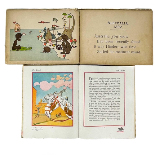 134 - Seven 19th century children's books of humor and verse. ERNEST AMES. 'Really and Truly,' pictorial b... 