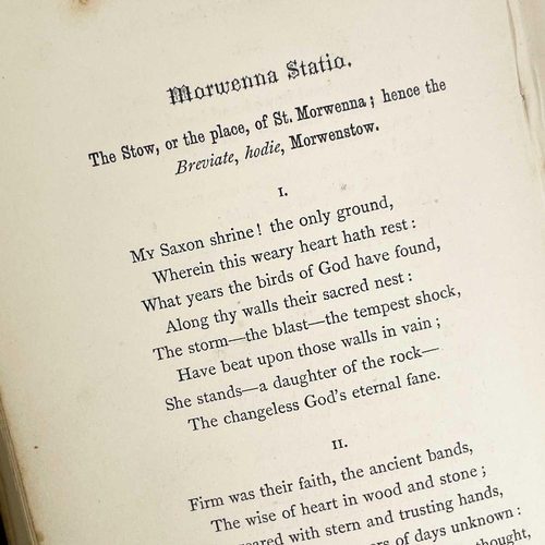 135 - CORNWALL INTEREST. CORNISH BALLADS AND OTHER POEMS By Rev RS Hawker (1869) James Parker and Co. Toge... 