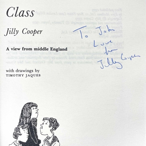 142 - JILLY COOPER. JOLLY SUPER By Jilly Cooper (1971) First edition. Together with CLASS (1979) First edi... 