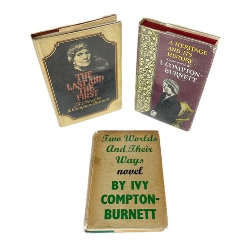 144 - Ivy COMPTON-BURNETT I COMPTON-BURNETT : TWO WORLDS AND THEIR WAYS (1949) By I Compton-Burnett. Victo... 