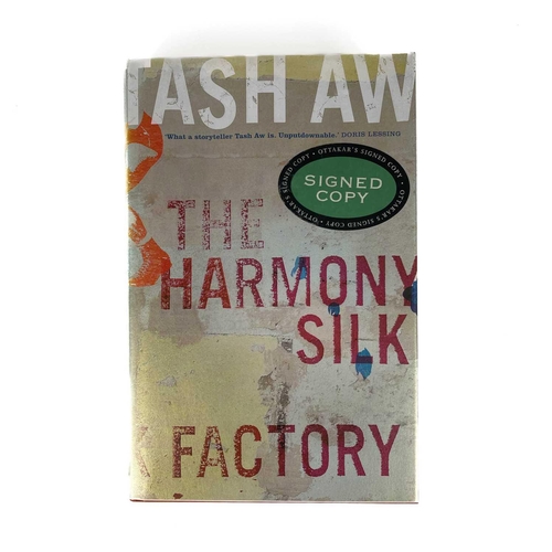 145 - TASH AW - SIGNED THE HARMONY SILK FACTORY By Tash Aw. (2005) Fourth estate. Signed first edition (1)