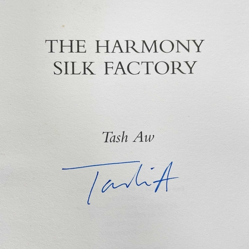 145 - TASH AW - SIGNED THE HARMONY SILK FACTORY By Tash Aw. (2005) Fourth estate. Signed first edition (1)