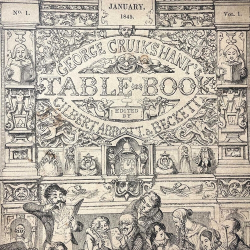 158 - George Cruikshank Illustrations. Original parts. 'Hop O My thumb and the Seven League Boots,' Fairy ... 