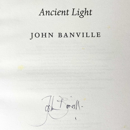 167 - JOHN BANVILLE. ANCIENT LIGHT By John Banville (2012) Viking. Signed first edition. Together with ECL... 