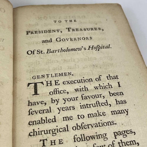 17 - Percivall Pott (1714-1788). 'Observations on the Nature and Consequences of Wounds and Contusions of... 