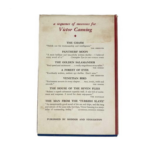 177 - Nineteen diverse works VICTOR CANNING. 'His Bones are Coral,' first edition, original cloth and dj, ... 