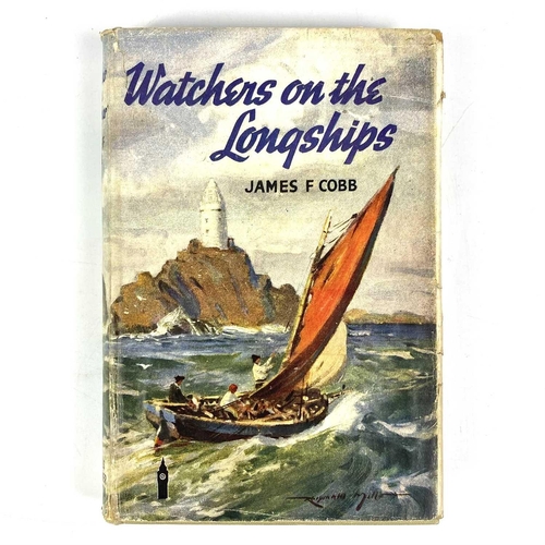 183 - Early to mid-century popular fiction JAMES F. COBB. 'Watches on the Longships,' original cloth and d... 