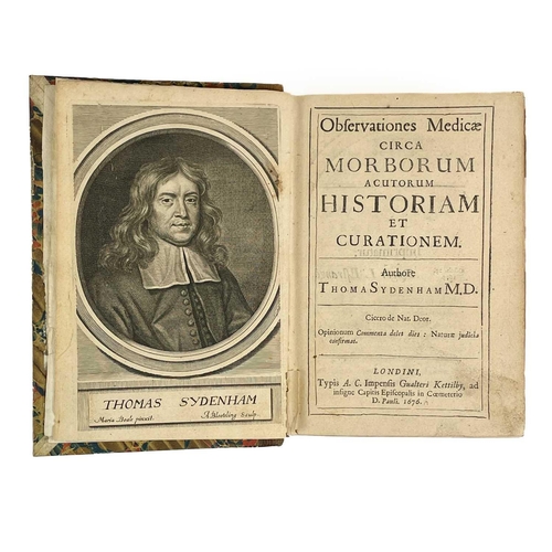 19 - Thomas Sydenham (1624-1689). 'Observationes Medicae circa Morborum acutorum Historiam et Curationem,... 