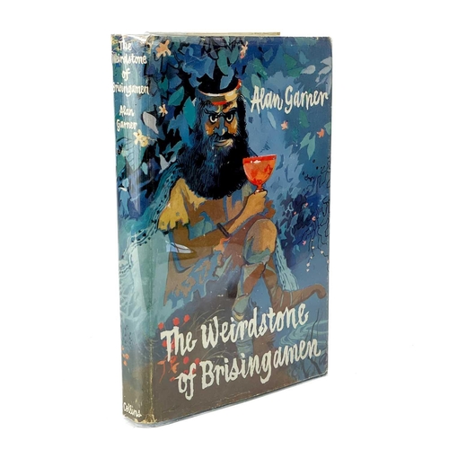 20 - Signed Alan Garner. 'The Weirdstone of Brisingamen,' flat signed to title page, first edition, origi... 