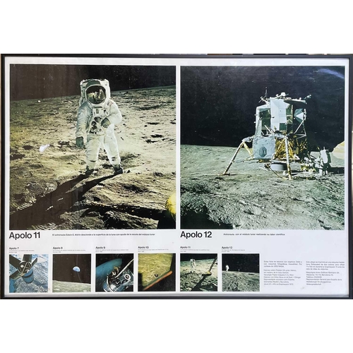 218A - Classic images of the Apollo 11 + 12 moon landings. Shot using customized 'Hasselblad' cameras, prin... 