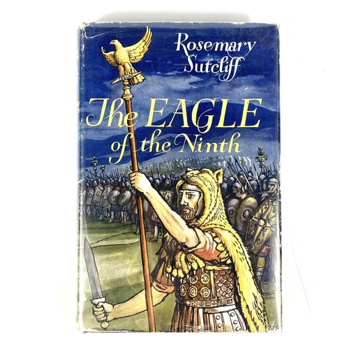 22 - Rosemary Sutcliff. 'The Eagle of the Ninth'. First edition, original blue cloth, small nibbles to un... 