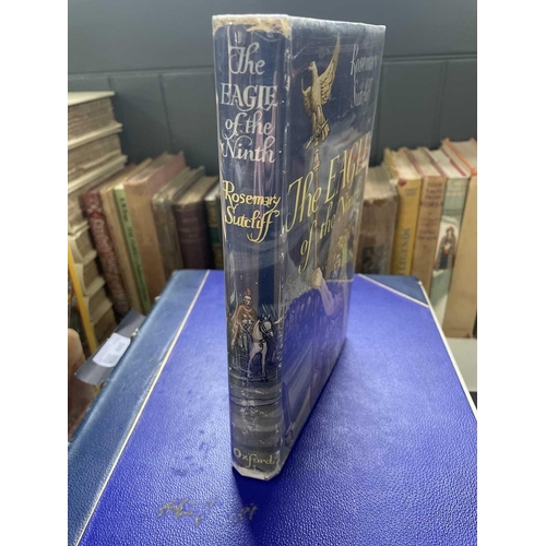 22 - Rosemary Sutcliff. 'The Eagle of the Ninth'. First edition, original blue cloth, small nibbles to un... 