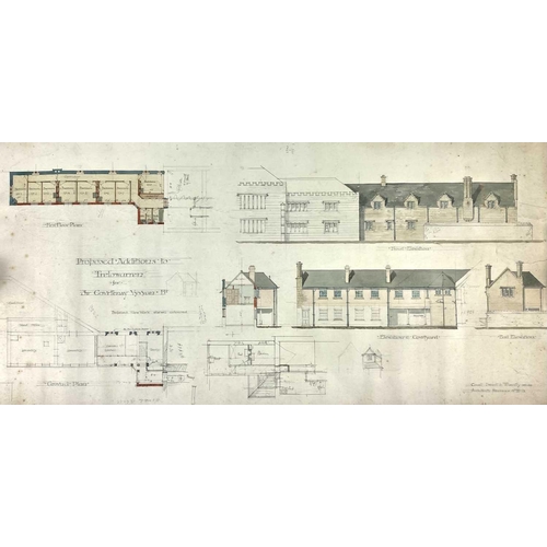 237 - Cornwall interest. A collection of architect plans and permissions from 'Cornwall County Council', i... 