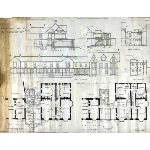 237 - Cornwall interest. A collection of architect plans and permissions from 'Cornwall County Council', i... 