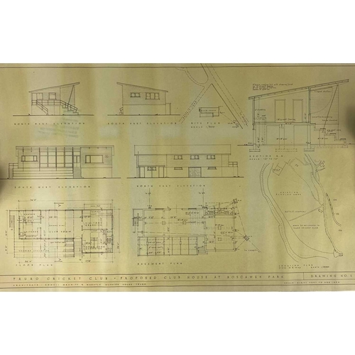 239 - Cornwall interest. A collection of architect plans and permissions from 'Cornwall County Council', i... 