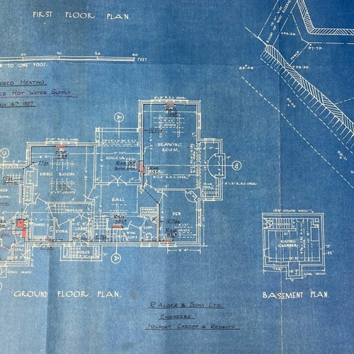 239 - Cornwall interest. A collection of architect plans and permissions from 'Cornwall County Council', i... 