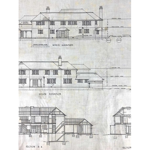 239 - Cornwall interest. A collection of architect plans and permissions from 'Cornwall County Council', i... 