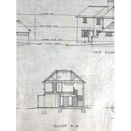 239 - Cornwall interest. A collection of architect plans and permissions from 'Cornwall County Council', i... 