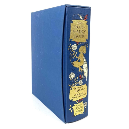 243 - FOLIO SOCIETY The Blue Fairy Book Andrew Lang In cardboard sleeve