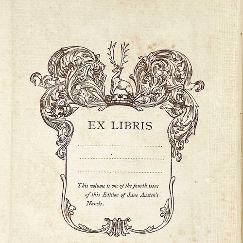 25 - Jane Austen. Ten uniform volumes. 'Pride and Prejudice,' edited by Reginald Brimley Johnson, two vol... 