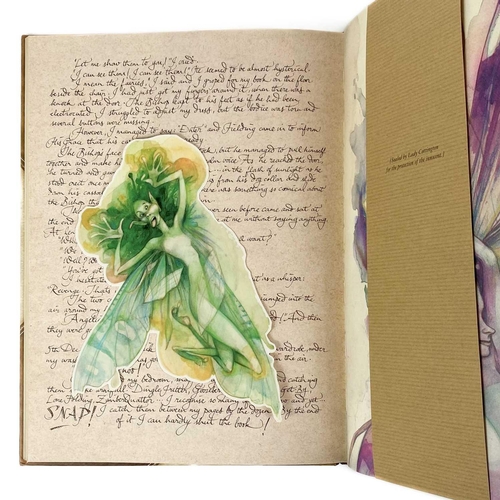 250 - Lady Cottington's Pressed Fairy Book (Signed by Illustrator BRIAN FROUD) Complete with four double-p... 