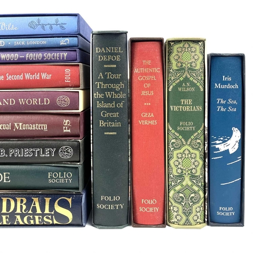 257 - FOLIO SOCIETY. A.N. WILSON, The Victorians; IRIS MURDOCH, The Sea, The Sea; JACK LONDON, The Call Of... 