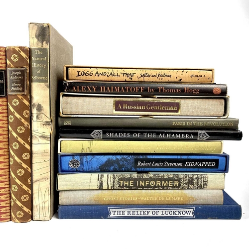 259 - the Folio Society. Thirty-four works. Including Geroge Orwell, Aldous Huxley and Robert Graves. (34)