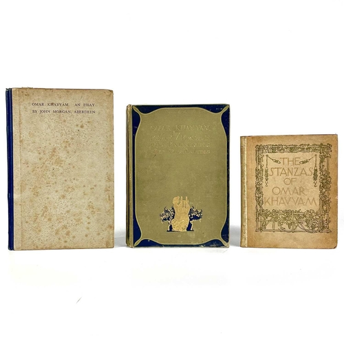 26 - 'The Rubaiyat of Omar Khayyam'. Three works. The Photogravure Series, tenth thousand, illustrated by... 