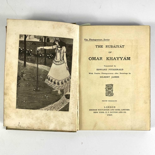 26 - 'The Rubaiyat of Omar Khayyam'. Three works. The Photogravure Series, tenth thousand, illustrated by... 