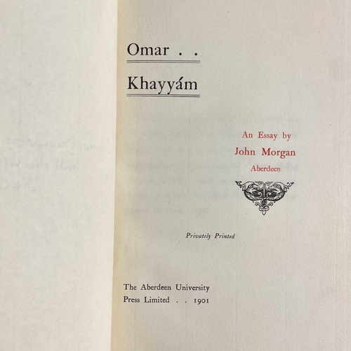 26 - 'The Rubaiyat of Omar Khayyam'. Three works. The Photogravure Series, tenth thousand, illustrated by... 