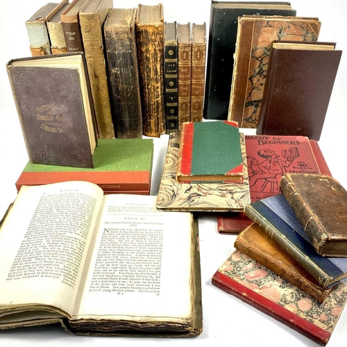 269 - Twenty-four 18th and 19th century published works. M. De VOLTAIRE. 'romances, Novels, and Tales,' vo... 