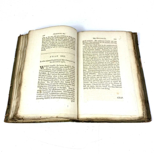 269 - Twenty-four 18th and 19th century published works. M. De VOLTAIRE. 'romances, Novels, and Tales,' vo... 