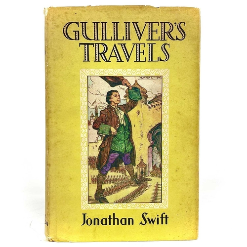 27 - Arhtur Rackham Illustrations. 'Gulliver's Travels,' by Jonathan Swift, reprint, original cloth, stai... 