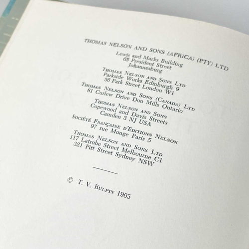 278 - Twenty-eight works on travel and exploration. T. V. BULPIN. 'To the Banks of Zambezi,' first edition... 