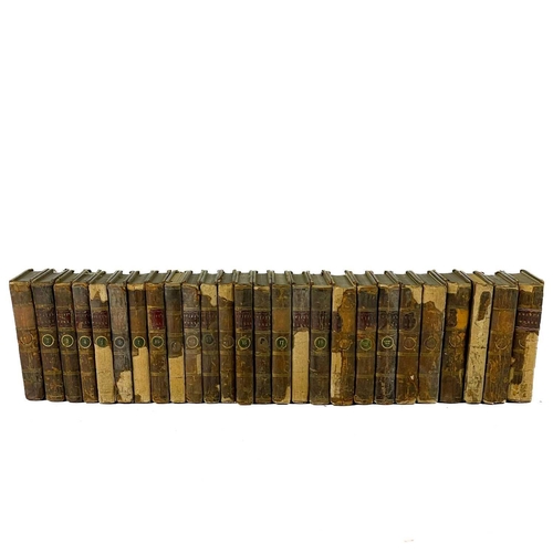 284 - Fifty works, mostly early 19th century. 'The Works of Dr. Jonathan Swift,' twenty-six volumes, full ... 