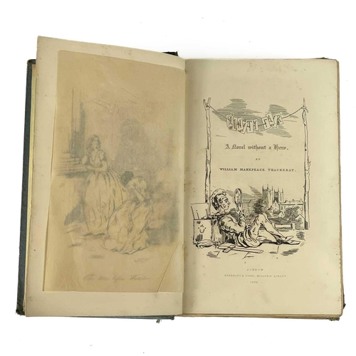 286 - ARTHUR PENDENNIS [William Makepeace Thackeray]. 'The Newcomes,' first edition, two volumes, contempo... 