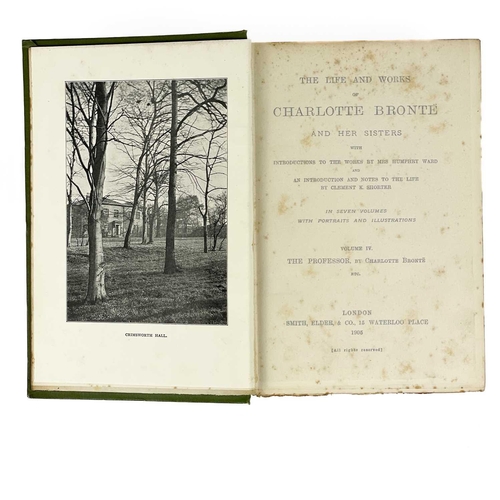 289 - Bronte Sisters interest. Seven uniformly bound works. 'The Life and Works of Charlotte Bronte and He... 