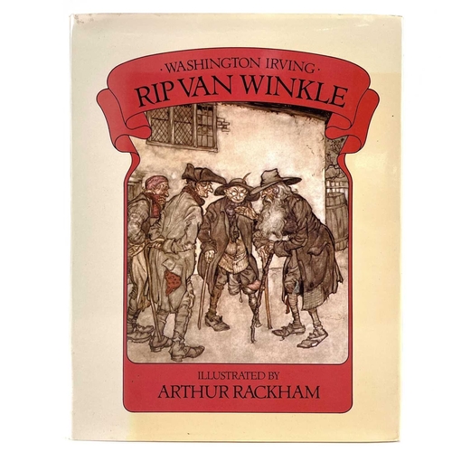 29 - Arhtur Rackham Illustrations. 'Rip Van Winkle,' by Washington Irving, reprint, original cloth, clipp... 