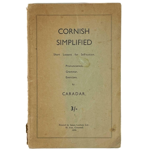 297 - Cornwall interest. Five works H. SEWELL STOKES. 'The Vale of Lanherne and Other Poems,' original rub... 