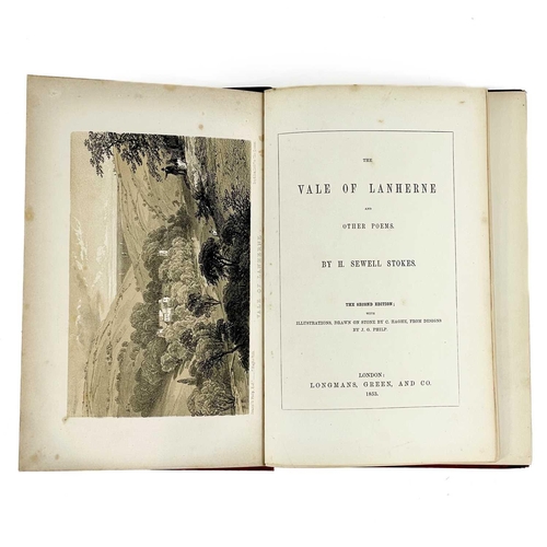 297 - Cornwall interest. Five works H. SEWELL STOKES. 'The Vale of Lanherne and Other Poems,' original rub... 