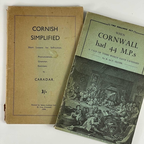 297 - Cornwall interest. Five works H. SEWELL STOKES. 'The Vale of Lanherne and Other Poems,' original rub... 