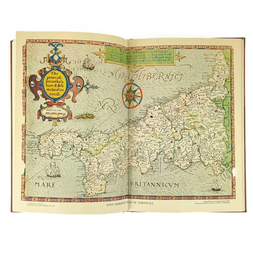 299 - Three works on Cornwall. 'John Norden's Manuscript Maps of Cornwall and its Nine Hundreds,' repoduce... 