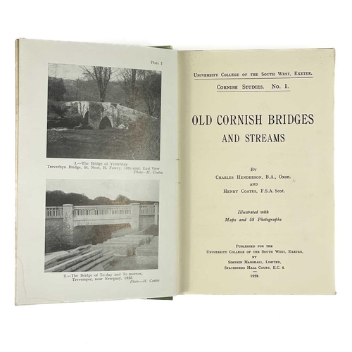 300 - Cornwall interest. Five works. RICHARD STEPHEN CHARNOCK. 'Patronymica Cornu-Britannica; Or, The Etym... 