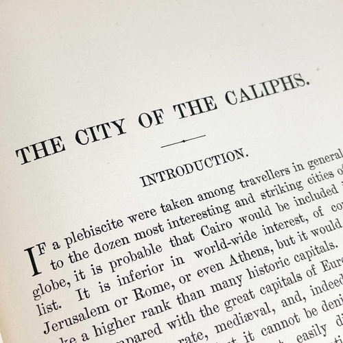 306 - Two works on the Nile and one other. EUSTACE A. REYNOLDS-BALL. 'The City of the Caliphs: A Popular S... 