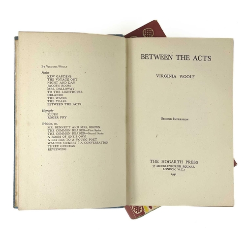 308 - Virginia Woolf. Twenty works. 'Haunted House and other Stories,' third impression, original cloth, t... 