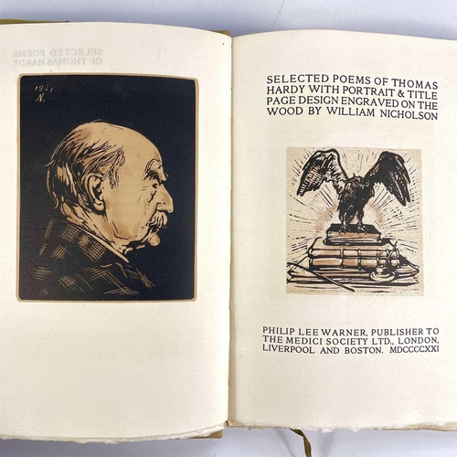 31 - Limited edition Thomas Hardy. 'Selected Poems of...,' 355/1025, original boards, unclipped dj, print... 