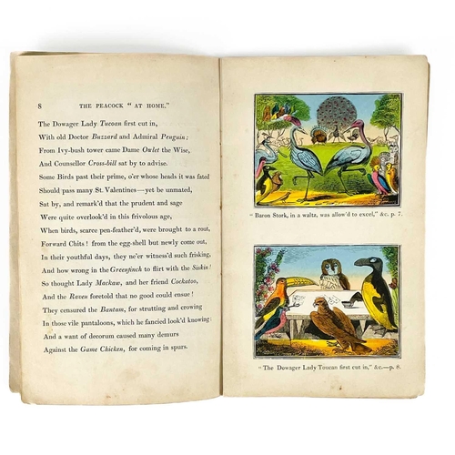 312 - A LADY (Catherine Ann Dorset Turner), & Mr ROSCOE. 'The Peacock at Home,' and 'ButterflysBall: An Or... 